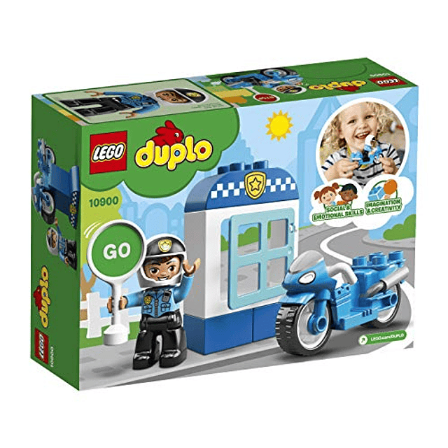 DUPLO Town Moto de Policía 10900 Bloques de Construcción (8