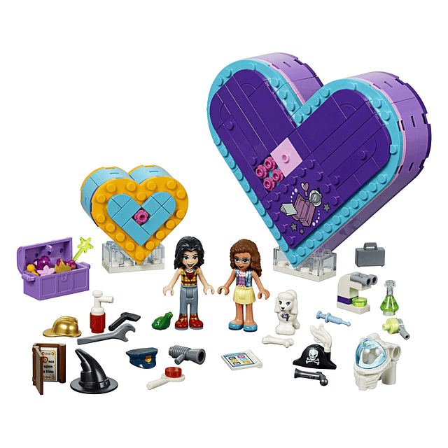 Friends Heart Box Friendship Pack 41359 Kit de construcción