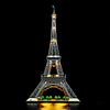 Luz LED para Lego-10307 Arquitectura Torre Eiffel Modelo de