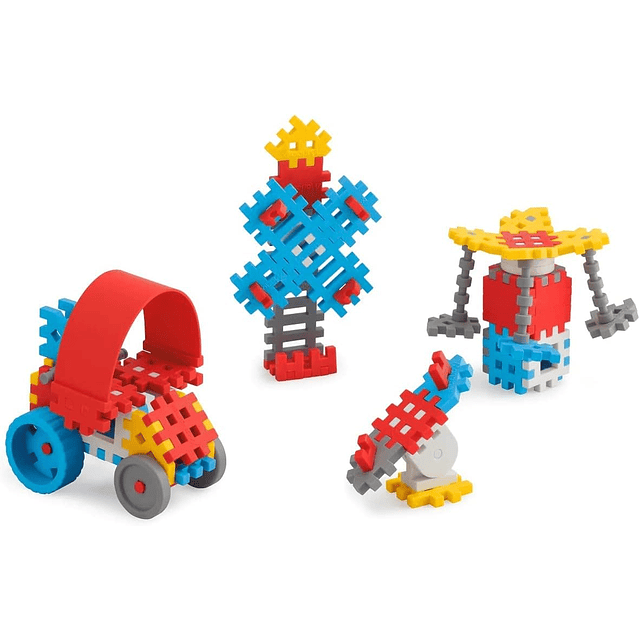 Mario-Inex Mini Waffle Block Juego de construcción azul para