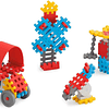 Mario-Inex Mini Waffle Block Juego de construcción azul para