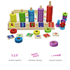 Montessori Juguetes manipulativos de matemáticas, juguetes d