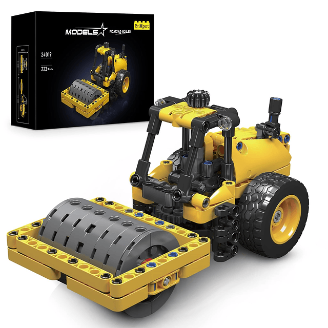 City Road Roller Juegos de construcción para niños, mini exc