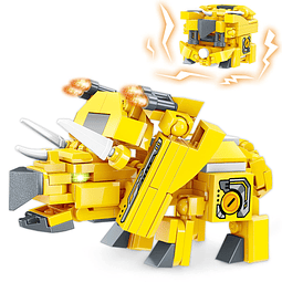 Transform Beast Building Blocks Toy, Transform Magic Cube &