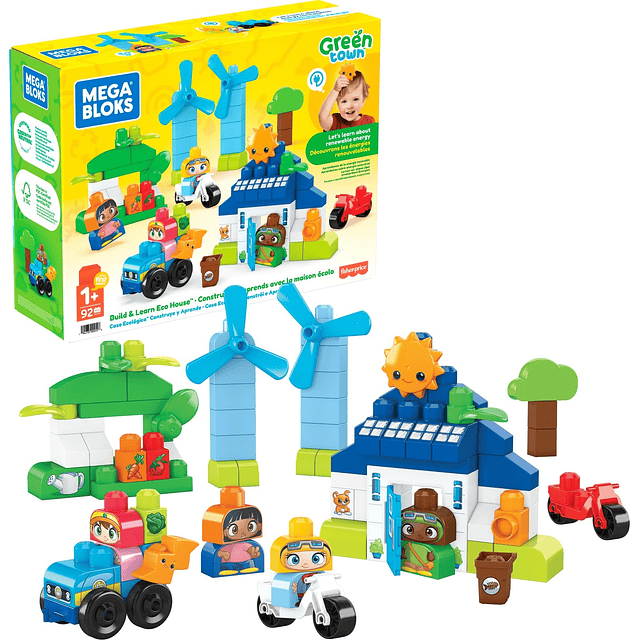 BLOKS Fisher-Price Juego de bloques de juguete para niños pe