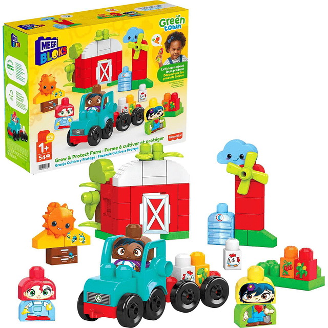 BLOKS Fisher-Price Juego de bloques de construcción para niñ