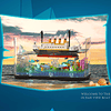 Titanic Juego de construcción 579 piezas: kits de barcos, ju