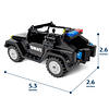 SWAT Juego de bloques de construcción de policía militar par