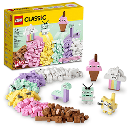 Classic Creative Pastel Fun Bricks Box 11028, juguetes de co