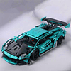 MOC Mini Supercar Bloques y Juguetes de Construcción, Modelo