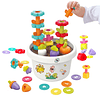 Juego de juguetes Montessori para jardín de flores, juguetes