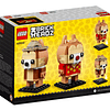 Lego BrickHeadz Chip y Dale, juego de juguetes de construcci