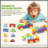 Juego de bloques de construcción magnéticos transparentes, 1