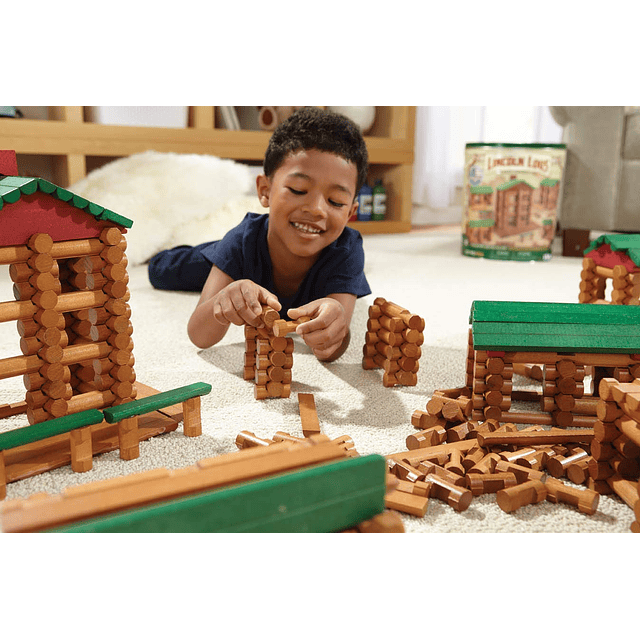 LINCOLN LOGS Village Set Edición Coleccionista - 327 Piezas