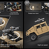 dOMOb Humvee SUV Kit de construcción de automóviles - Juego