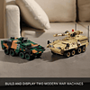 Juego de construcción de vehículos militares US Stryker y Ge