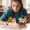 Juegos de construcción de pasteles de cumpleaños , regalos p