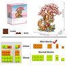 Juegos de construcción de árboles bonsái de flor de cerezo,