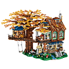 Tree House Mini Bricks Model Toys Set, DIY Forest House Buil