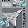 Juego de bloques de construcción militares F-15 Eagle Fighte