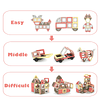 Bloques magnéticos de 149 piezas, azulejos de construcción,