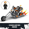 Marvel Ghost Rider Mech & Bike 76245, Moto de Juguete para C