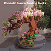 Kit de flores de bloques de construcción bonsái, juego de su