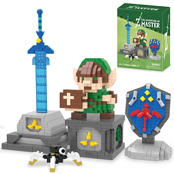 Juego de construcción Link, kit de construcción de figuras d