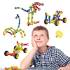 Kit de construcción para niños, juguetes STEM, 110 piezas, b