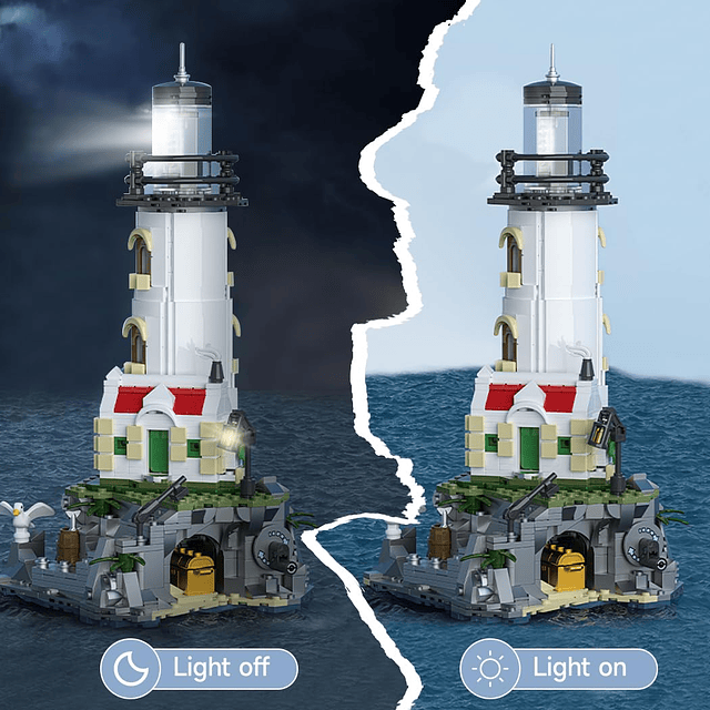 Lighthouse Architecture Juego de construcción – Compatible c