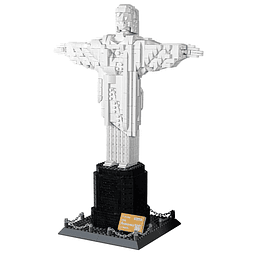 973 Piezas Cristo Redentor Brasil Bloques de Construcción Ju