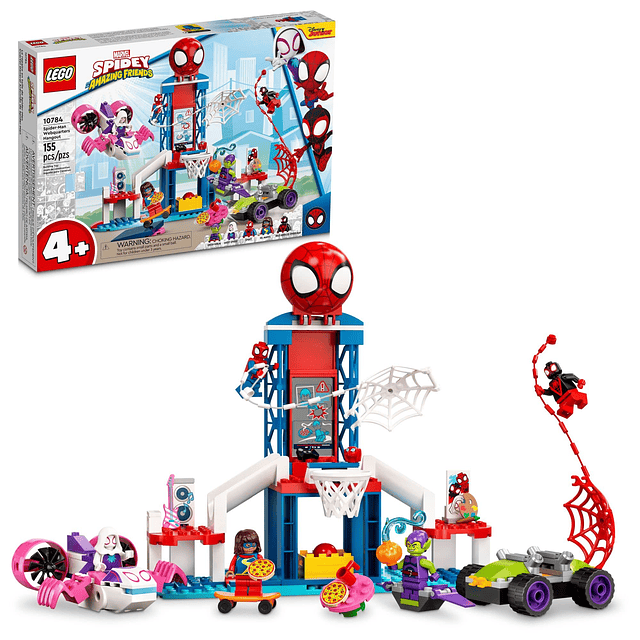 Marvel Spider-Man Web Quarter Hangout 10784 Set de construcc