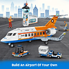 City Passenger Airplane Building Set - 711 PCS STEM 3 en 1 A