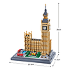 Big Ben Architecture Model Building Block Sets (6473PCS) - J