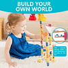 Marble Run Juguetes de construcción para niños, 146 piezas d