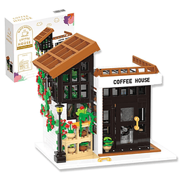 City Cafe Juego de juguetes de construcción, cafetería modul