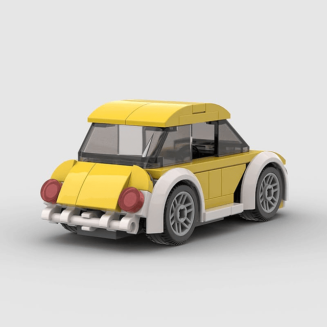 -Juego de construcción de automóviles MOC, 87 Uds., coches d