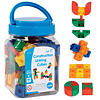 Edx Education Construction Linking Cubes - Mini Jar Set de 8