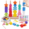 Juguetes Montessori para niños pequeños, juego de juguetes d