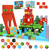 nexfun Bloques magnéticos-100PCS Juego de juguetes magnético