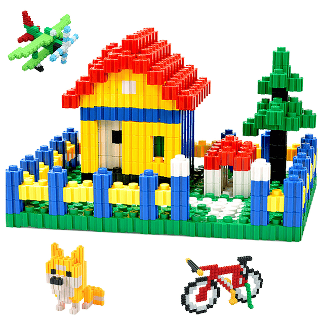 Mini juegos de bloques de construcción para niños (120 pieza