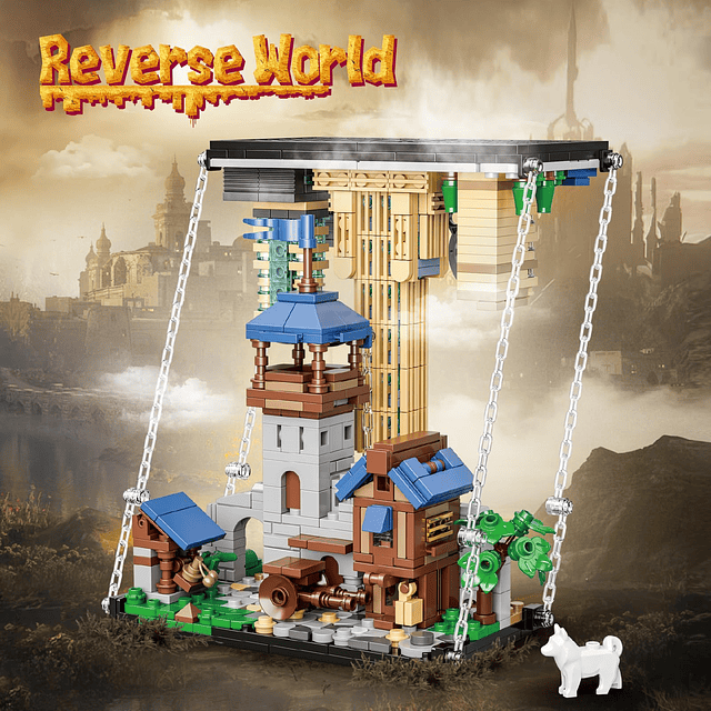 QLT Ideas City Reverse World compatible con juegos de juguet