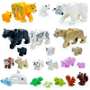 23 Piezas Mini Figuras de Animales Juegos de Amigos con Bloq