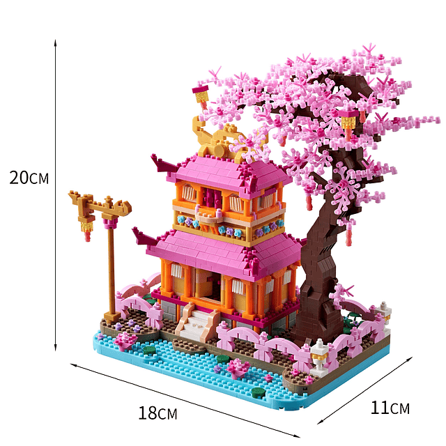 Architecture Dream Flower Building Block,Juego de construcci