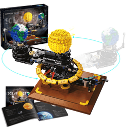 Sistema Solar Tierra Luna Sol Modelo, Juegos de Bloques de C