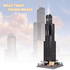 Willis Tower Juego de bloques de construcción 1241 piezas, k