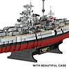 Bismarck Battleship Juego de bloques de construcción - Alema