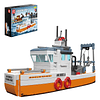 Building Sets 10083 Barcos de pesca urbanos y bloques de con