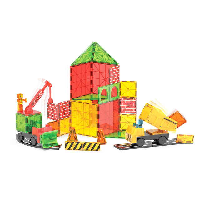 Builder XL Juego de construcción magnético de 50 piezas, la