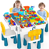 Juego de mesa y silla para niños pequeños: mesa de actividad